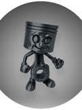 Dugattyú Figura – 3D Nyomtatott Autós Dekoráció (10 cm)