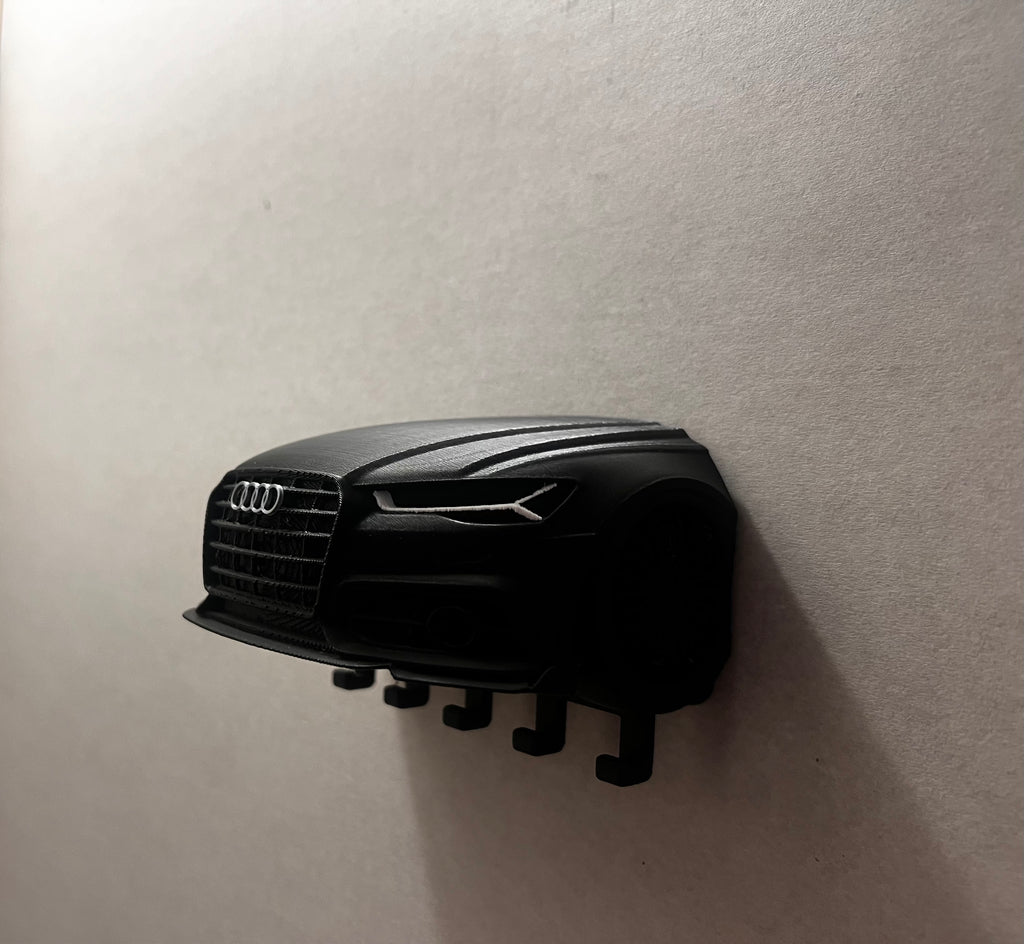 Audi 3D Nyomtatott Kulcsakasztó – Előlap Másolat