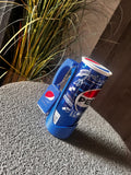 Pepsi 3D nyomtatott szett – italdoboz tartó, kulcstartó & italvédő tető