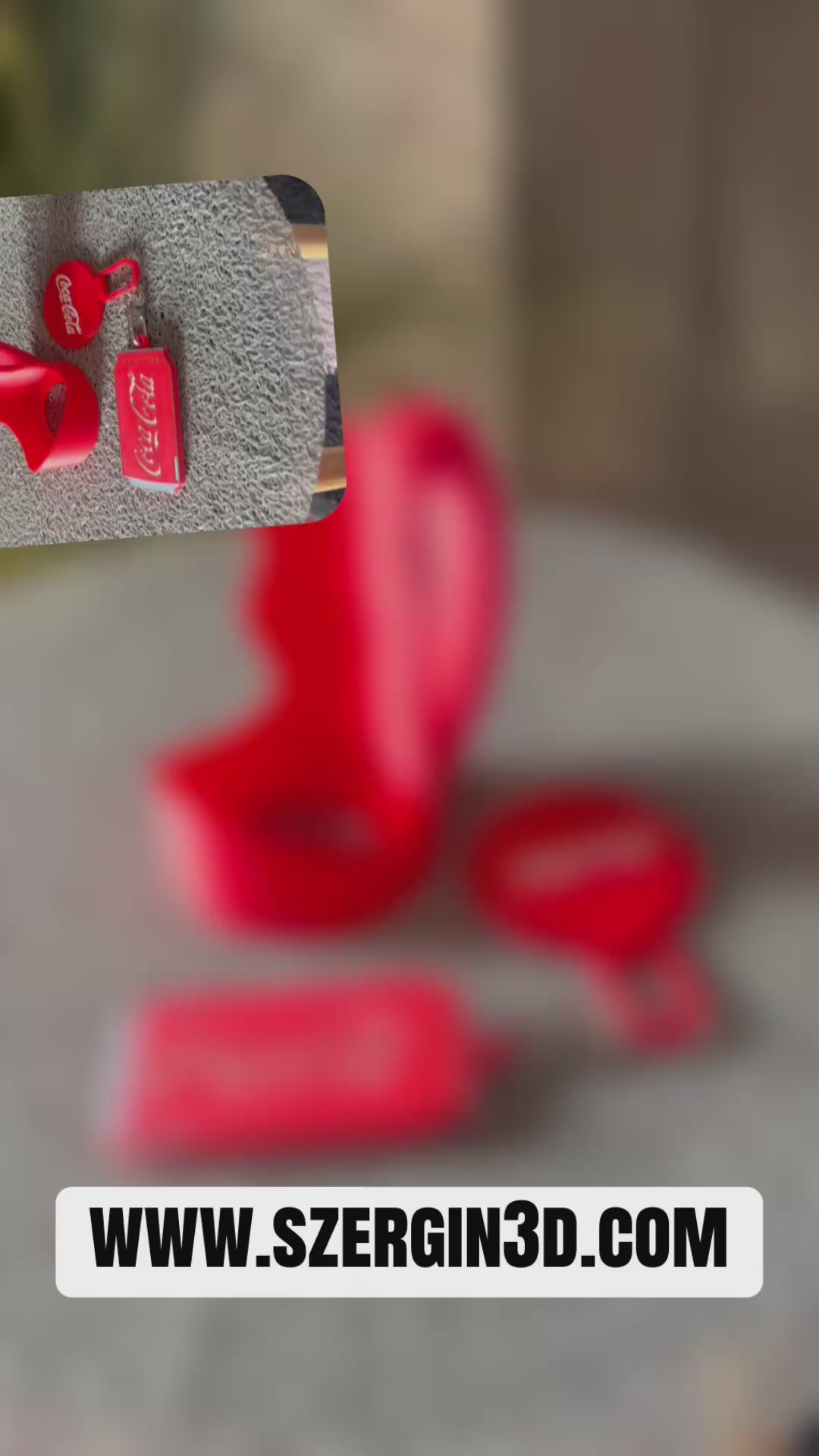 Coca-Cola doboz tartó szett – 3D nyomtatott