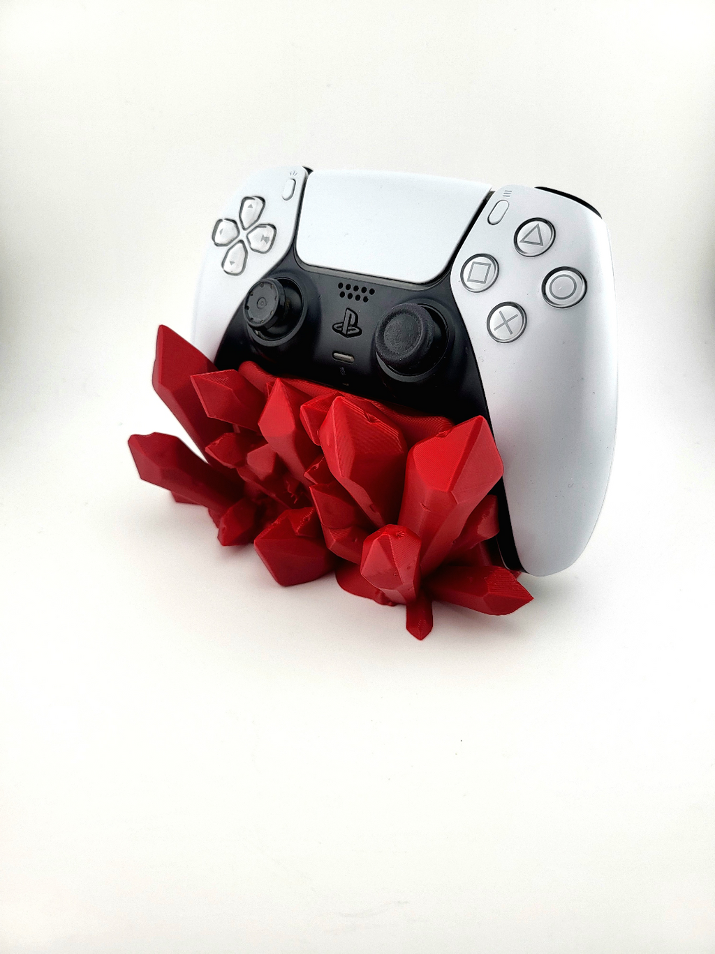 PS5 Kontroller Állvány – Kristály Design (3D nyomtatott)