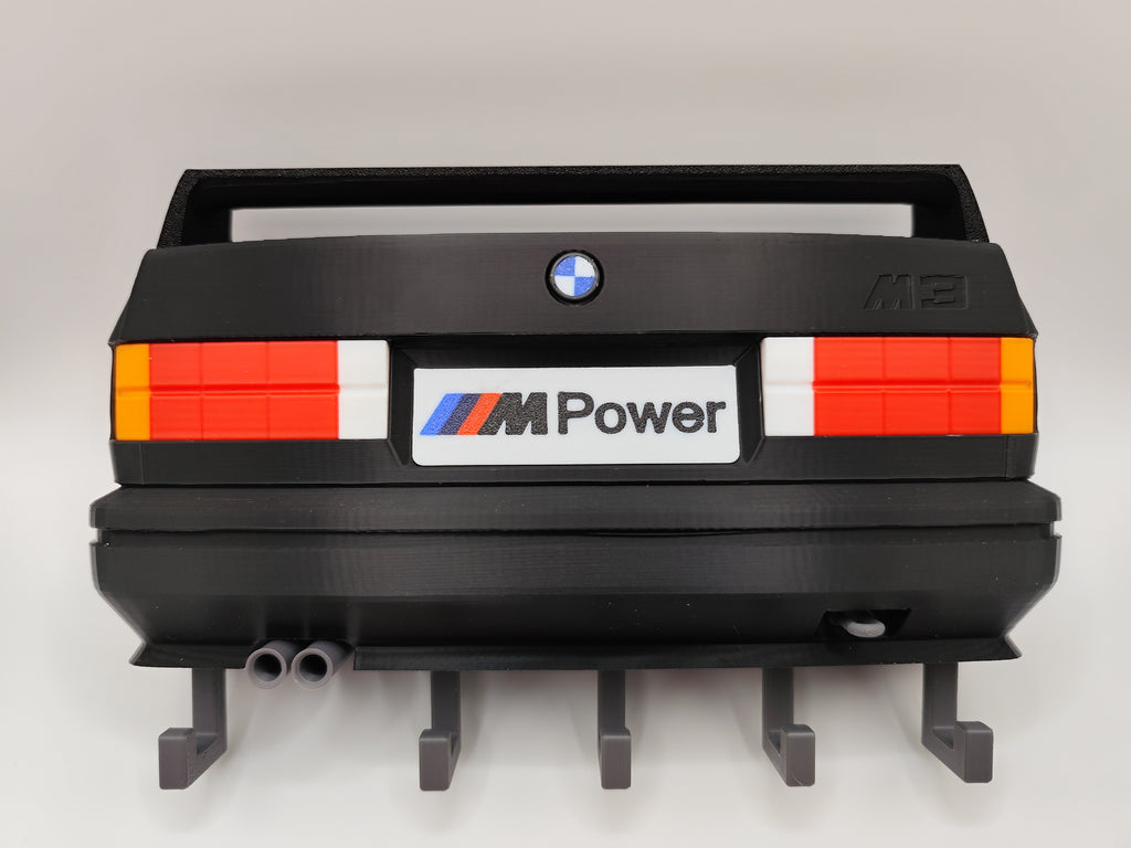 BMW M3 E30 M Power 3D Nyomtatott Kulcsakasztó